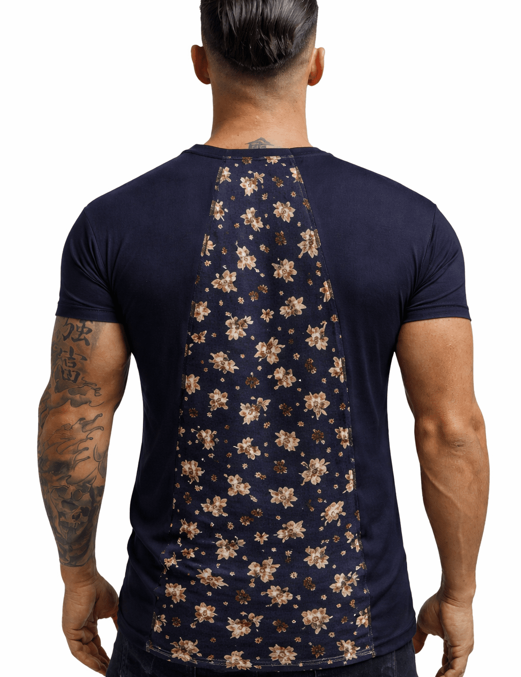 KoAzo 269 - Velvet T-shirt for Men - Sarman Fashion - Wholesale Clothing Fashion Brand for Men from Canada