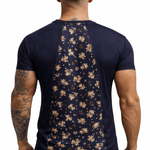 KoAzo 269 - Velvet T-shirt for Men - Sarman Fashion - Wholesale Clothing Fashion Brand for Men from Canada