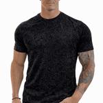 KoAzo 27 - Velvet T-shirt for Men - Sarman Fashion - Wholesale Clothing Fashion Brand for Men from Canada