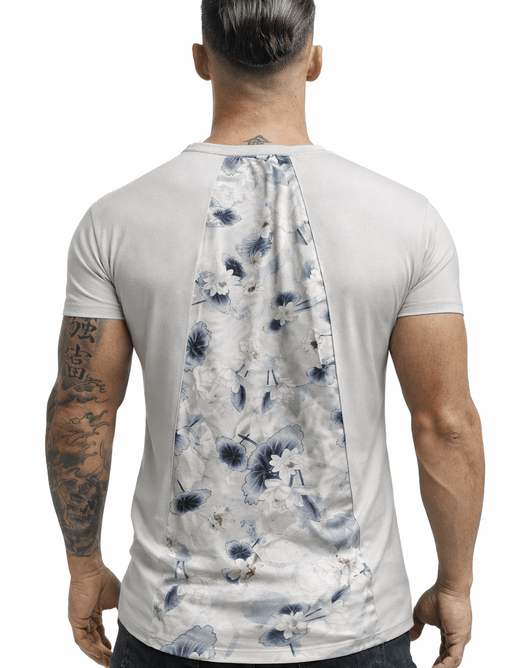 KoAzo 271 - Velvet T-shirt for Men - Sarman Fashion - Wholesale Clothing Fashion Brand for Men from Canada