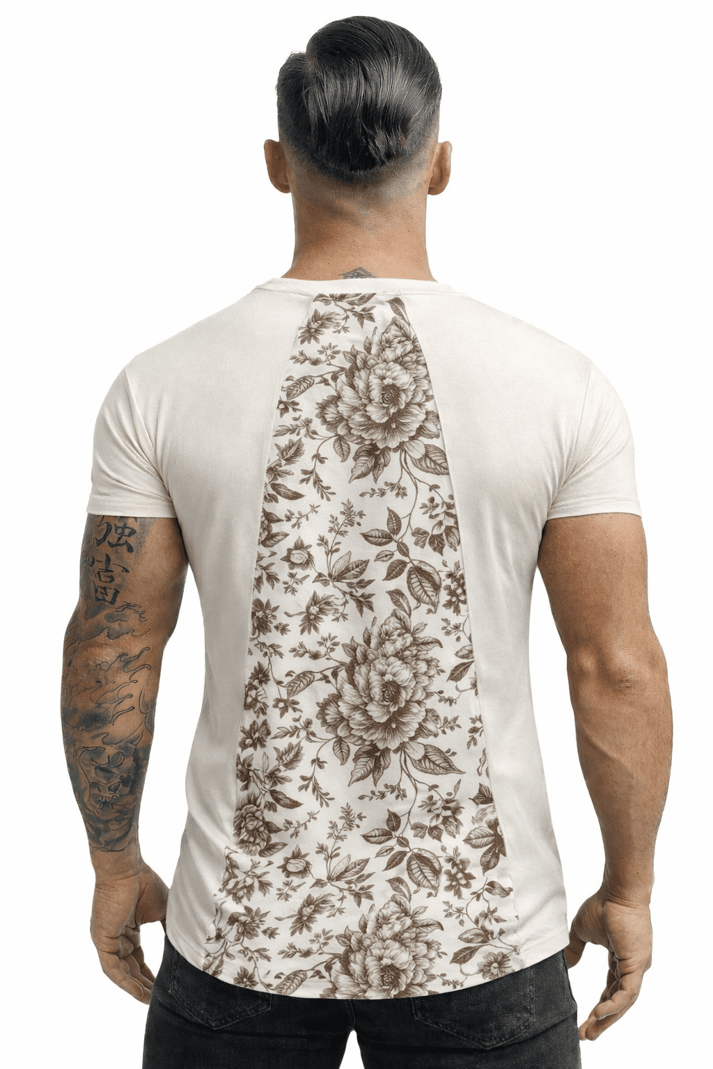 KoAzo 273 - Velvet T-shirt for Men - Sarman Fashion - Wholesale Clothing Fashion Brand for Men from Canada