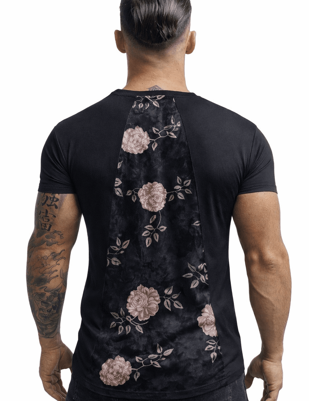 KoAzo 274 - Velvet T-shirt for Men - Sarman Fashion - Wholesale Clothing Fashion Brand for Men from Canada