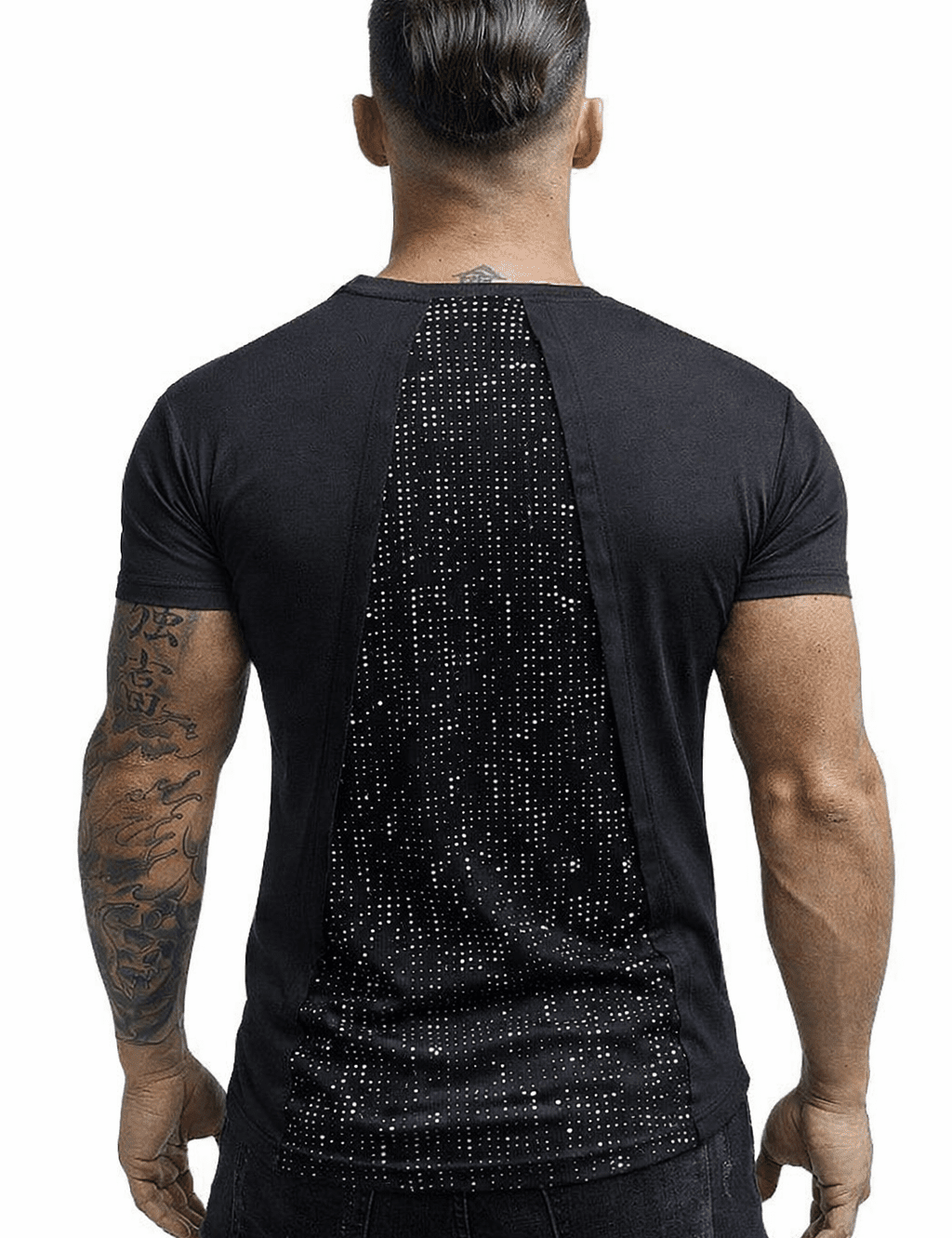 KoAzo 275 - Velvet T-shirt for Men - Sarman Fashion - Wholesale Clothing Fashion Brand for Men from Canada