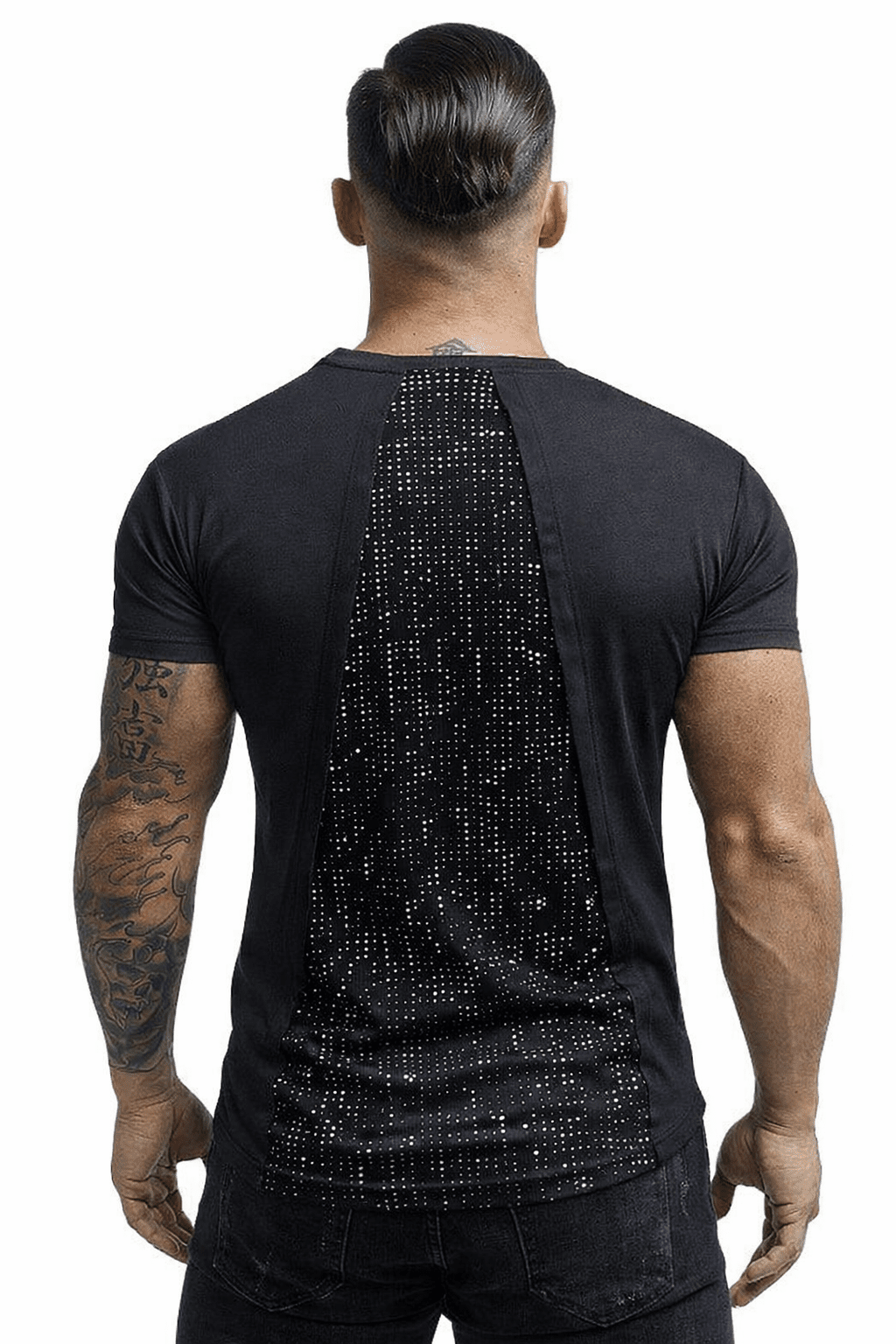 KoAzo 275 - Velvet T-shirt for Men - Sarman Fashion - Wholesale Clothing Fashion Brand for Men from Canada