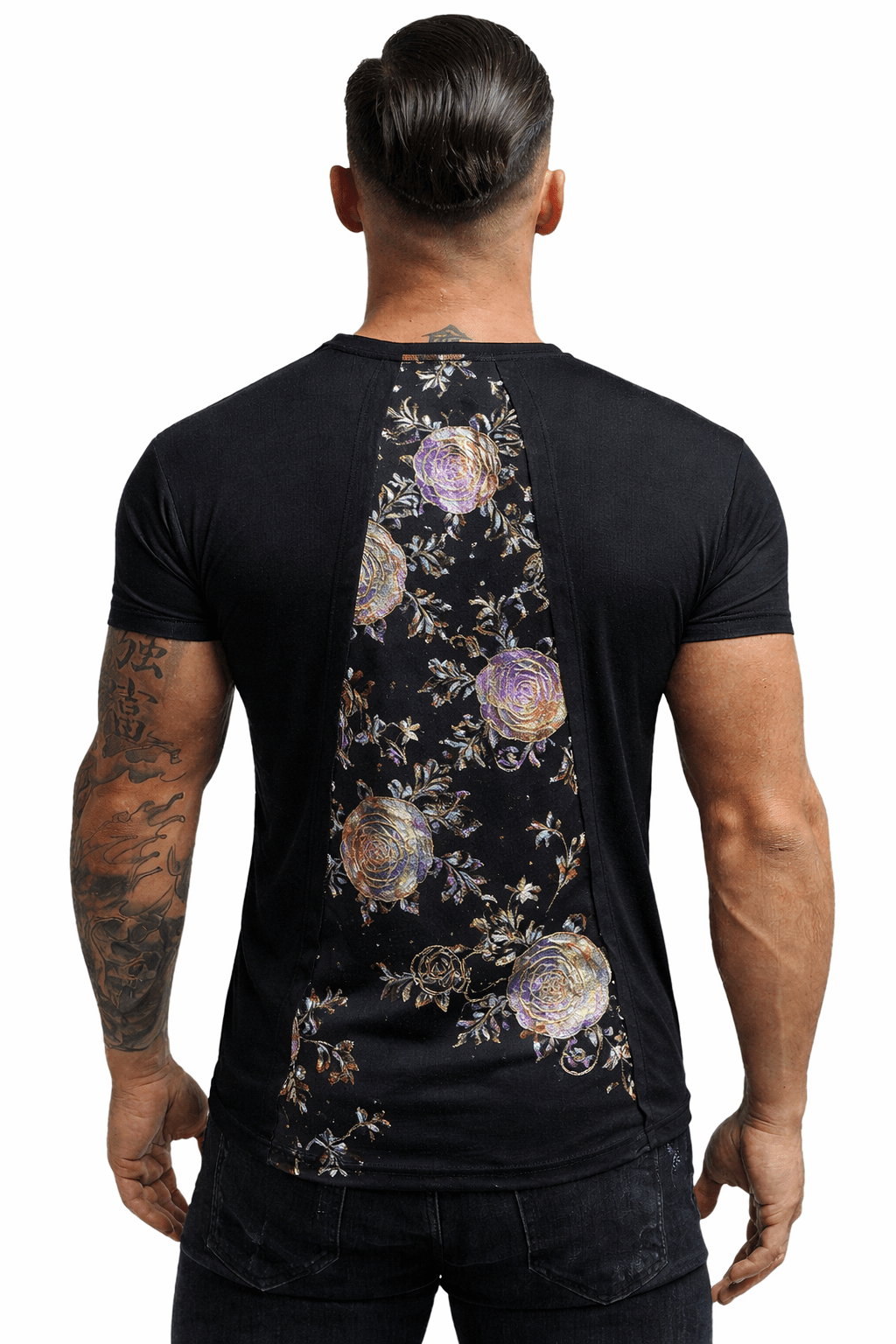 KoAzo 277 - Velvet T-shirt for Men - Sarman Fashion - Wholesale Clothing Fashion Brand for Men from Canada