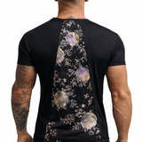 KoAzo 277 - Velvet T-shirt for Men - Sarman Fashion - Wholesale Clothing Fashion Brand for Men from Canada