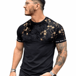 KoAzo 279 - Velvet T-shirt for Men - Sarman Fashion - Wholesale Clothing Fashion Brand for Men from Canada