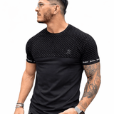 KoAzo 282 - Velvet T-shirt for Men - Sarman Fashion - Wholesale Clothing Fashion Brand for Men from Canada