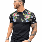 KoAzo 283 - Velvet T-shirt for Men - Sarman Fashion - Wholesale Clothing Fashion Brand for Men from Canada