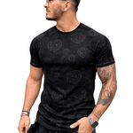 KoAzo 284 - Velvet T-shirt for Men - Sarman Fashion - Wholesale Clothing Fashion Brand for Men from Canada