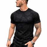 KoAzo 284 - Velvet T-shirt for Men - Sarman Fashion - Wholesale Clothing Fashion Brand for Men from Canada