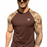 KoAzo 288 - Velvet T-shirt for Men - Sarman Fashion - Wholesale Clothing Fashion Brand for Men from Canada