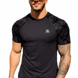 KoAzo 289 - Velvet T-shirt for Men - Sarman Fashion - Wholesale Clothing Fashion Brand for Men from Canada