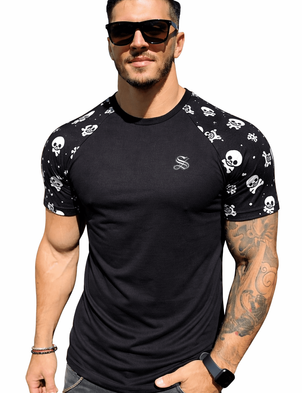 KoAzo 304 - Velvet T-shirt for Men - Sarman Fashion - Wholesale Clothing Fashion Brand for Men from Canada