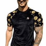 KoAzo 307 - Velvet T-shirt for Men - Sarman Fashion - Wholesale Clothing Fashion Brand for Men from Canada