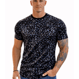 KoAzo 31 - Velvet T-shirt for Men - Sarman Fashion - Wholesale Clothing Fashion Brand for Men from Canada