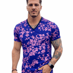 KoAzo 310 - Velvet T-shirt for Men - Sarman Fashion - Wholesale Clothing Fashion Brand for Men from Canada