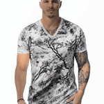 KoAzo 313 - Velvet T-shirt for Men - Sarman Fashion - Wholesale Clothing Fashion Brand for Men from Canada