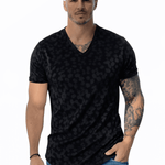 KoAzo 314 - Velvet T-shirt for Men - Sarman Fashion - Wholesale Clothing Fashion Brand for Men from Canada
