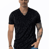 KoAzo 314 - Velvet T-shirt for Men - Sarman Fashion - Wholesale Clothing Fashion Brand for Men from Canada