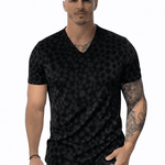 KoAzo 315 - Velvet T-shirt for Men - Sarman Fashion - Wholesale Clothing Fashion Brand for Men from Canada