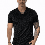 KoAzo 315 - Velvet T-shirt for Men - Sarman Fashion - Wholesale Clothing Fashion Brand for Men from Canada