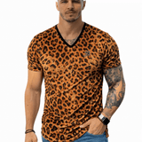 KoAzo 322 - Velvet T-shirt for Men - Sarman Fashion - Wholesale Clothing Fashion Brand for Men from Canada