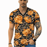 KoAzo 325 - Velvet T-shirt for Men - Sarman Fashion - Wholesale Clothing Fashion Brand for Men from Canada