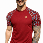KoAzo 327 - Velvet T-shirt for Men - Sarman Fashion - Wholesale Clothing Fashion Brand for Men from Canada