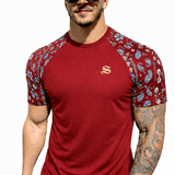 KoAzo 327 - Velvet T-shirt for Men - Sarman Fashion - Wholesale Clothing Fashion Brand for Men from Canada