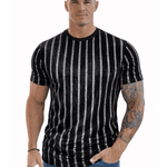 KoAzo 33 - Velvet T-shirt for Men - Sarman Fashion - Wholesale Clothing Fashion Brand for Men from Canada