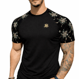 KoAzo 331 - Velvet T-shirt for Men - Sarman Fashion - Wholesale Clothing Fashion Brand for Men from Canada