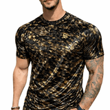 KoAzo 333 - Velvet T-shirt for Men - Sarman Fashion - Wholesale Clothing Fashion Brand for Men from Canada