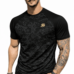 KoAzo 337 - Velvet T-shirt for Men - Sarman Fashion - Wholesale Clothing Fashion Brand for Men from Canada