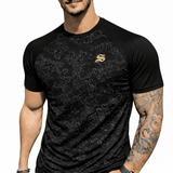 KoAzo 337 - Velvet T-shirt for Men - Sarman Fashion - Wholesale Clothing Fashion Brand for Men from Canada
