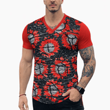 KoAzo 342 - Velvet T-shirt for Men - Sarman Fashion - Wholesale Clothing Fashion Brand for Men from Canada