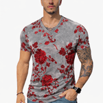 KoAzo 349 - Velvet T-shirt for Men - Sarman Fashion - Wholesale Clothing Fashion Brand for Men from Canada