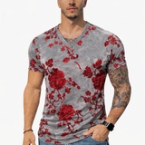 KoAzo 349 - Velvet T-shirt for Men - Sarman Fashion - Wholesale Clothing Fashion Brand for Men from Canada
