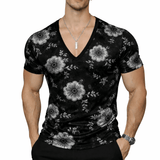 KoAzo 356 - Velvet T-shirt for Men - Sarman Fashion - Wholesale Clothing Fashion Brand for Men from Canada