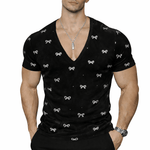 KoAzo 357 - Velvet T-shirt for Men - Sarman Fashion - Wholesale Clothing Fashion Brand for Men from Canada