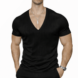 KoAzo 359 - Velvet T-shirt for Men - Sarman Fashion - Wholesale Clothing Fashion Brand for Men from Canada
