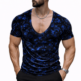 KoAzo 366 - Velvet T-shirt for Men - Sarman Fashion - Wholesale Clothing Fashion Brand for Men from Canada