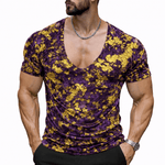 KoAzo 368 - Velvet T-shirt for Men - Sarman Fashion - Wholesale Clothing Fashion Brand for Men from Canada