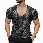 KoAzo 374 - Velvet T-shirt for Men - Sarman Fashion - Wholesale Clothing Fashion Brand for Men from Canada