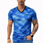 KoAzo 377 - Velvet T-shirt for Men - Sarman Fashion - Wholesale Clothing Fashion Brand for Men from Canada