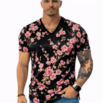 KoAzo 378 - Velvet T-shirt for Men - Sarman Fashion - Wholesale Clothing Fashion Brand for Men from Canada