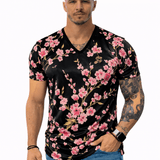 KoAzo 378 - Velvet T-shirt for Men - Sarman Fashion - Wholesale Clothing Fashion Brand for Men from Canada