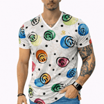 KoAzo 388 - Velvet T-shirt for Men - Sarman Fashion - Wholesale Clothing Fashion Brand for Men from Canada