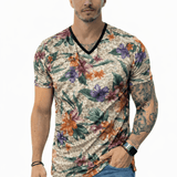 KoAzo 389 - Velvet T-shirt for Men - Sarman Fashion - Wholesale Clothing Fashion Brand for Men from Canada