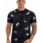 KoAzo 4 - Velvet T-shirt for Men - Sarman Fashion - Wholesale Clothing Fashion Brand for Men from Canada